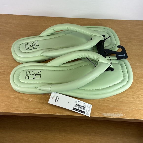 No Boundaries Memory Foam Puffy Flip Flops Women’s Size 7 - Picture 6 of 12